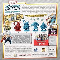 Vista 2 de CMON Marvel United Tales of Asgard Expansion Juego de miniaturas de mesa Juego de estrategia Juego cooperativo para adultos y niños A partir