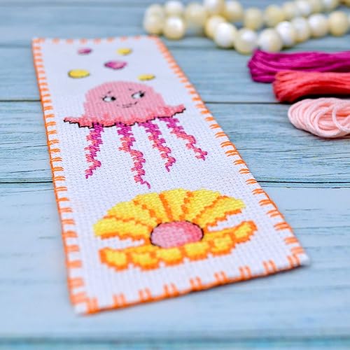 Miniatura 55 de Povitrulya Kit de punto de cruz contado, kits de bricolaje para adultos o niños, divertido marcador de bordado - Fácil de usar - Colección de Llamour