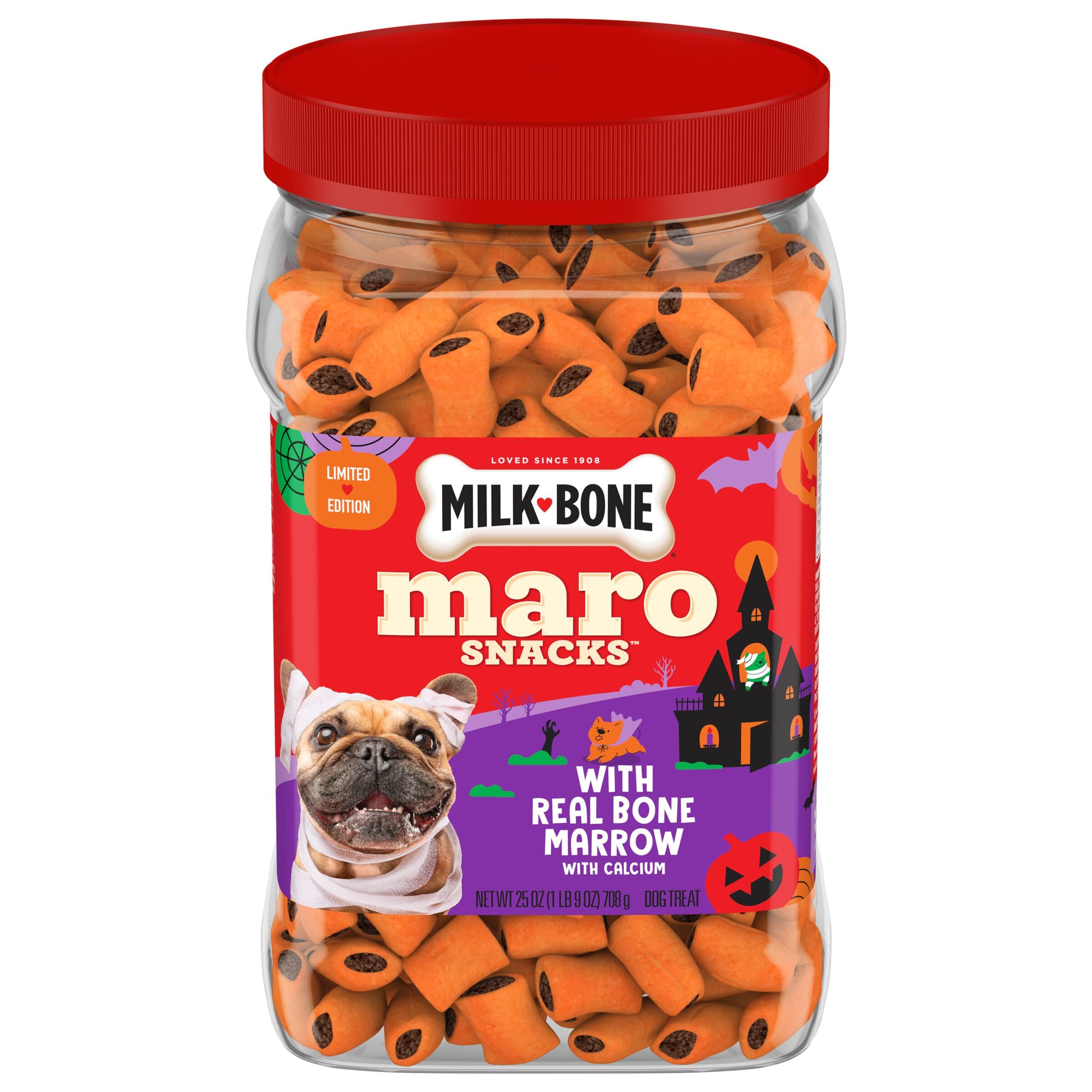 Milk-Bone MaroSnacks Halloween Dog Treats, 25 Oz. Canister