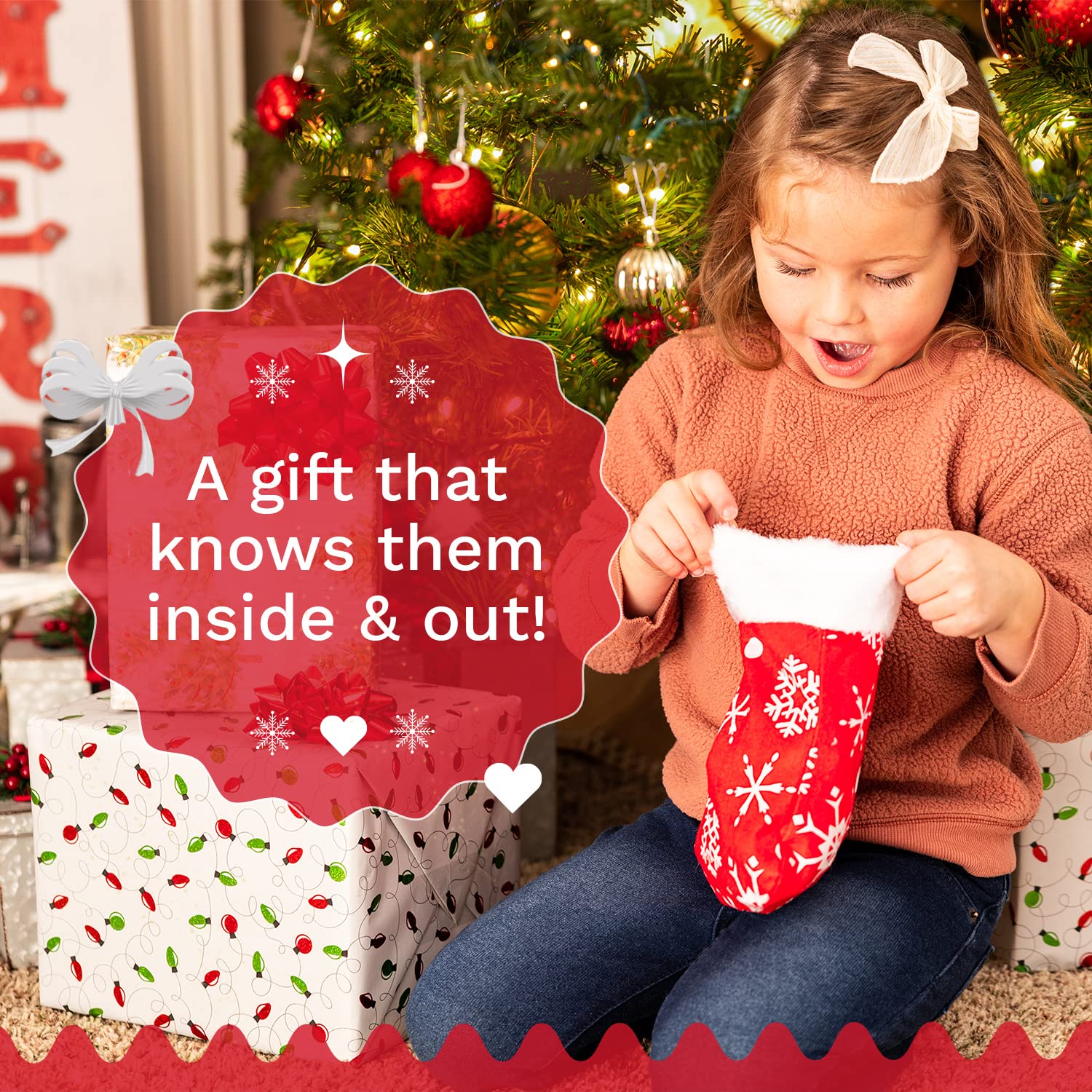 Healthy Stocking Christmas Gift: Pre Filled Stocking Stuffers with Candy, Treats & Gourmet Snacks, Wonderful Gift For Men, Women & Kids