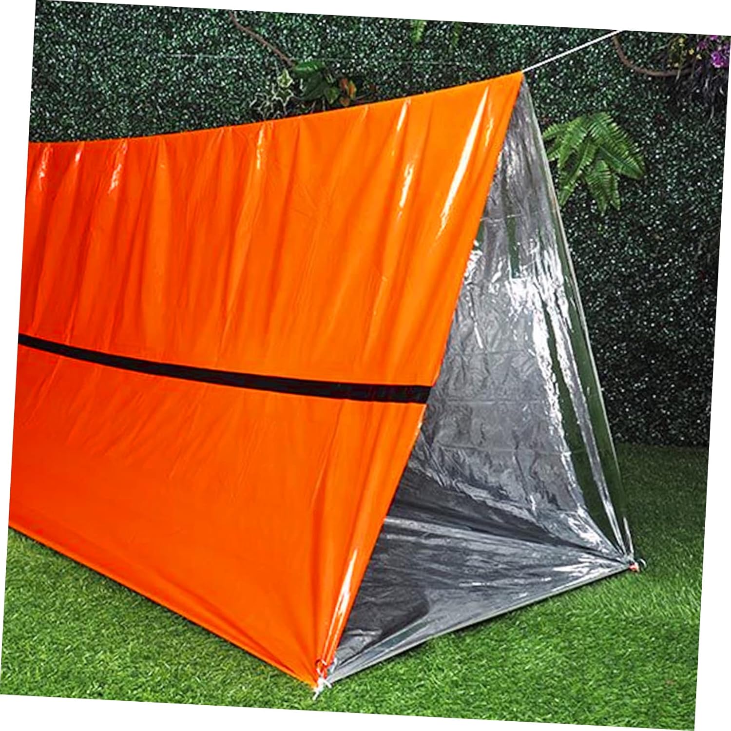 Insulated Emergency Blanket Survival Sleeping Bag Camping Tent Raincoat Warm Weather Sleeping