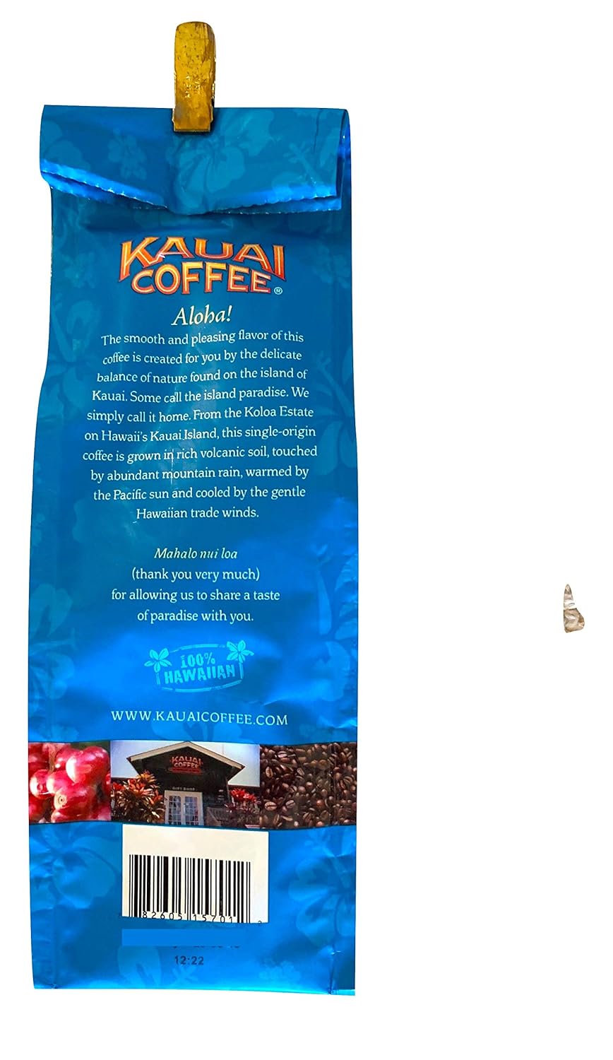 Kauai Coffee Co. Single Origin Dark Roast Ground Coffee 7 Oz.