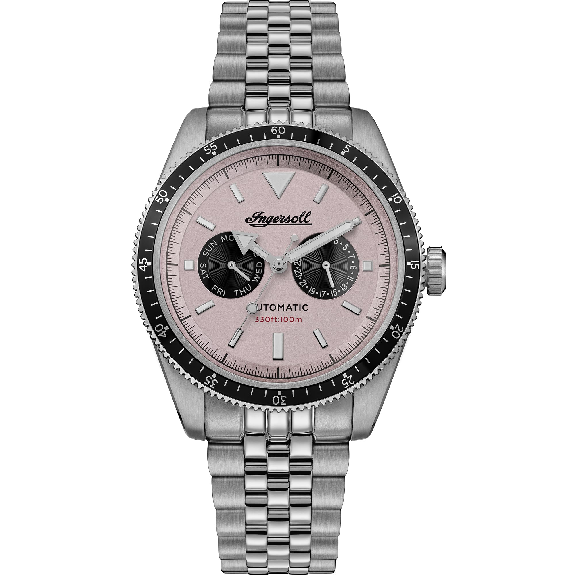 Ingersoll The Outlaw Herrenuhr Edelstahl 43 mm Automatik