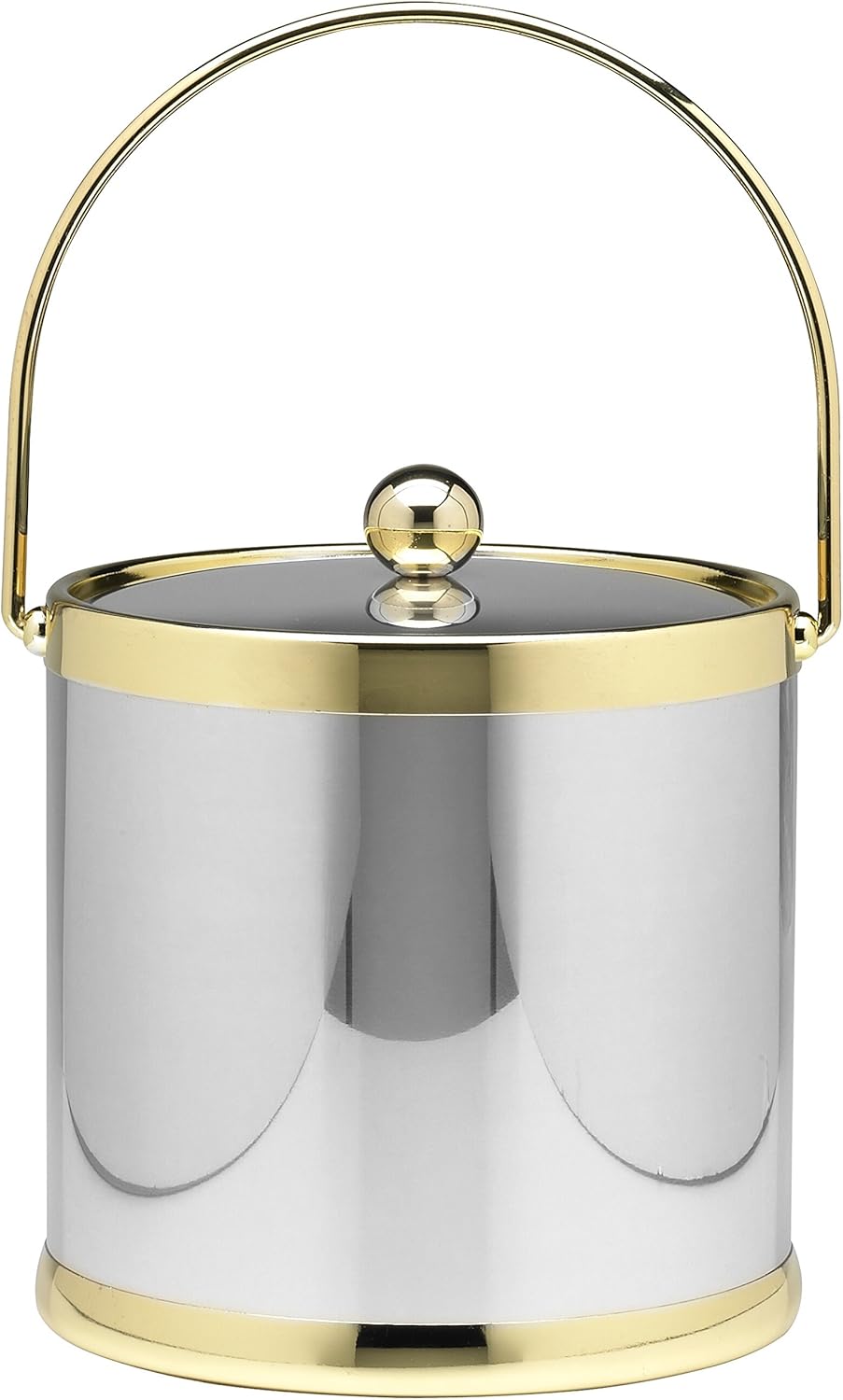 Americano 3 Qt Ice Bucket in Chrome Home & Kitchen
