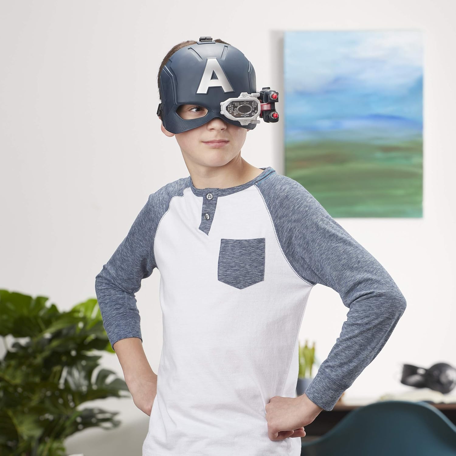 Avengers Marvel Captain Americax 40Mm Vision Helmet