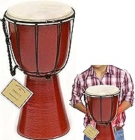 Vista 3 de Tambores Djembe Drum Djembe jembe es una cuerda (6x12 melón de agua)