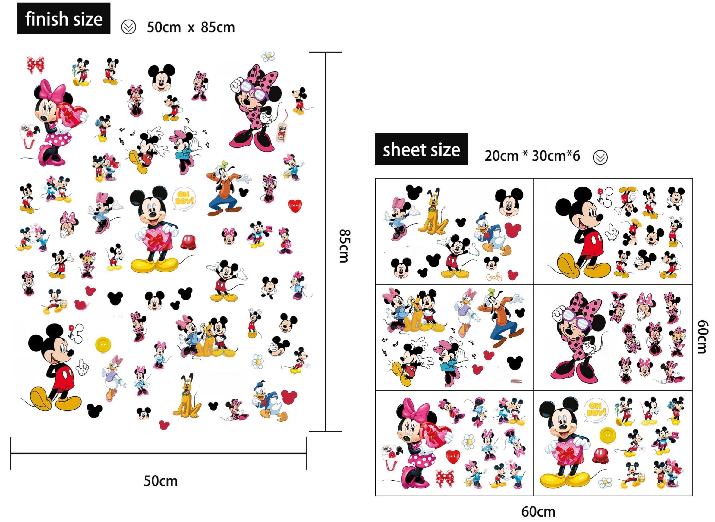 Kibi Pegatinas Infantiles Pared Pegatinas Decorativas Pared Wall Stickers Dormitorio Calcomanias para Niños