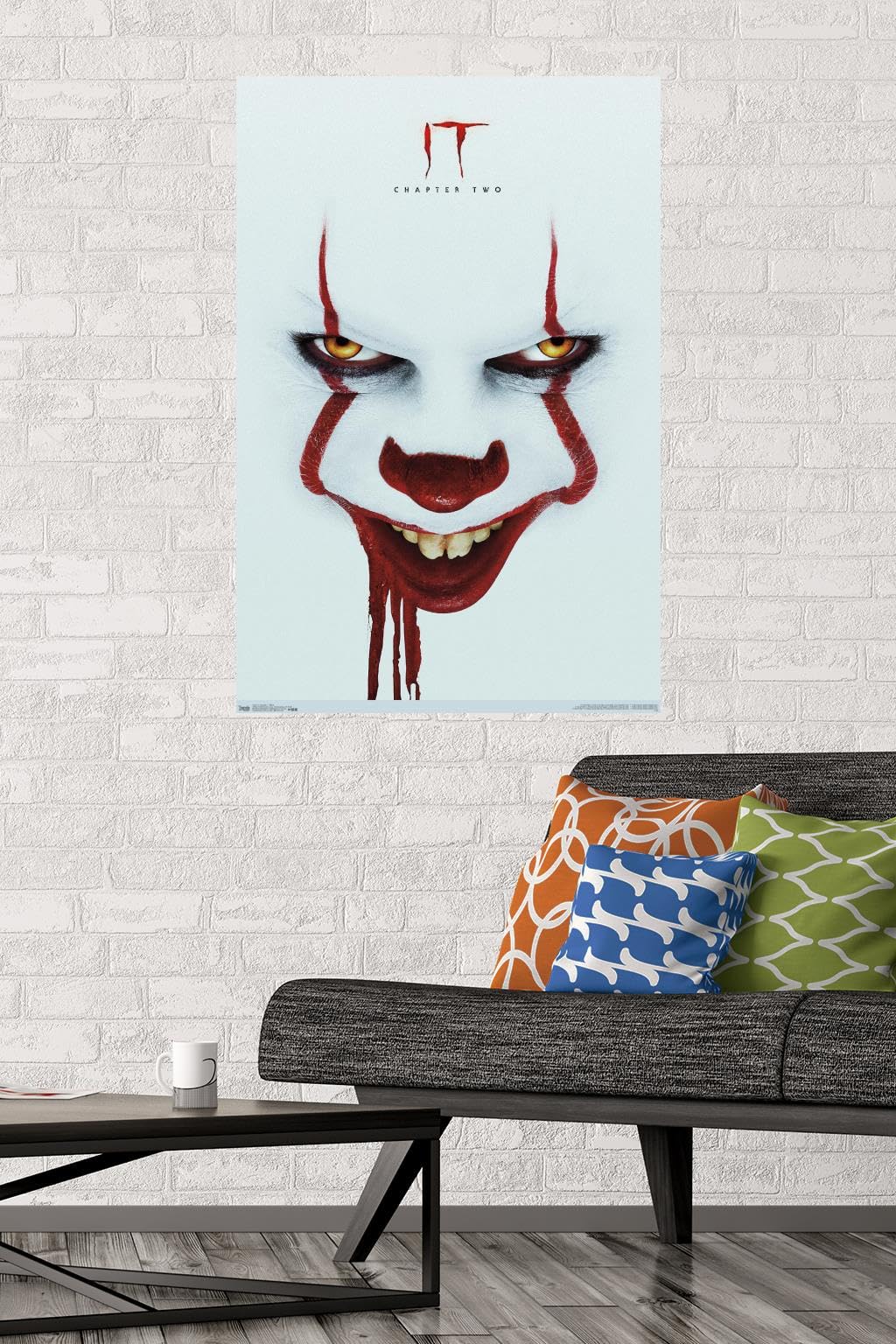 スマイル・ポスター（額入り） Amazon.co.jp: Trends International Chapter 2-Smile 1シートウォール