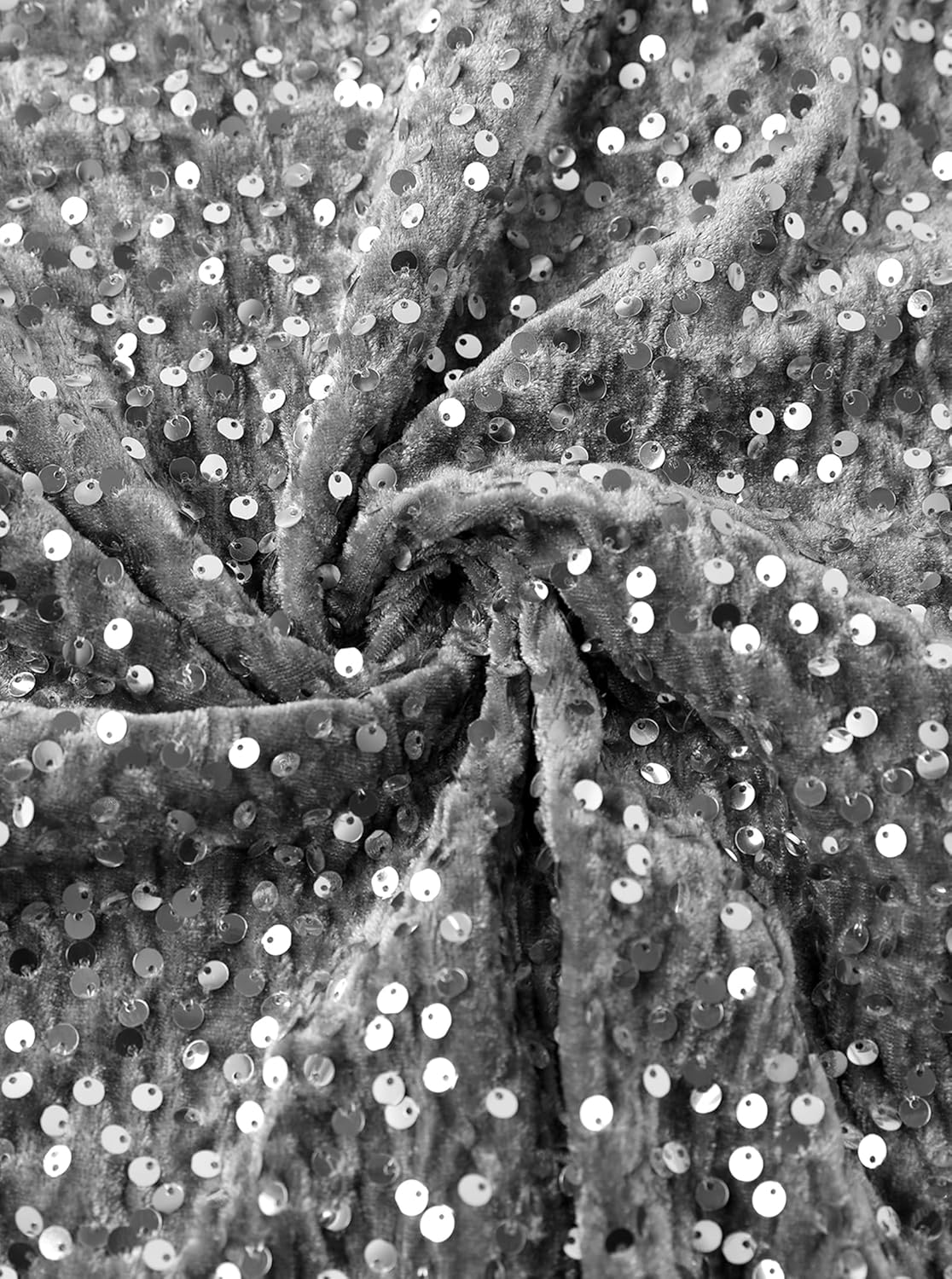 SOFIA'S CHOICE Women Sequin Skirts High Waisted Sparkly Midi Skirt Club Night Out - Image 6