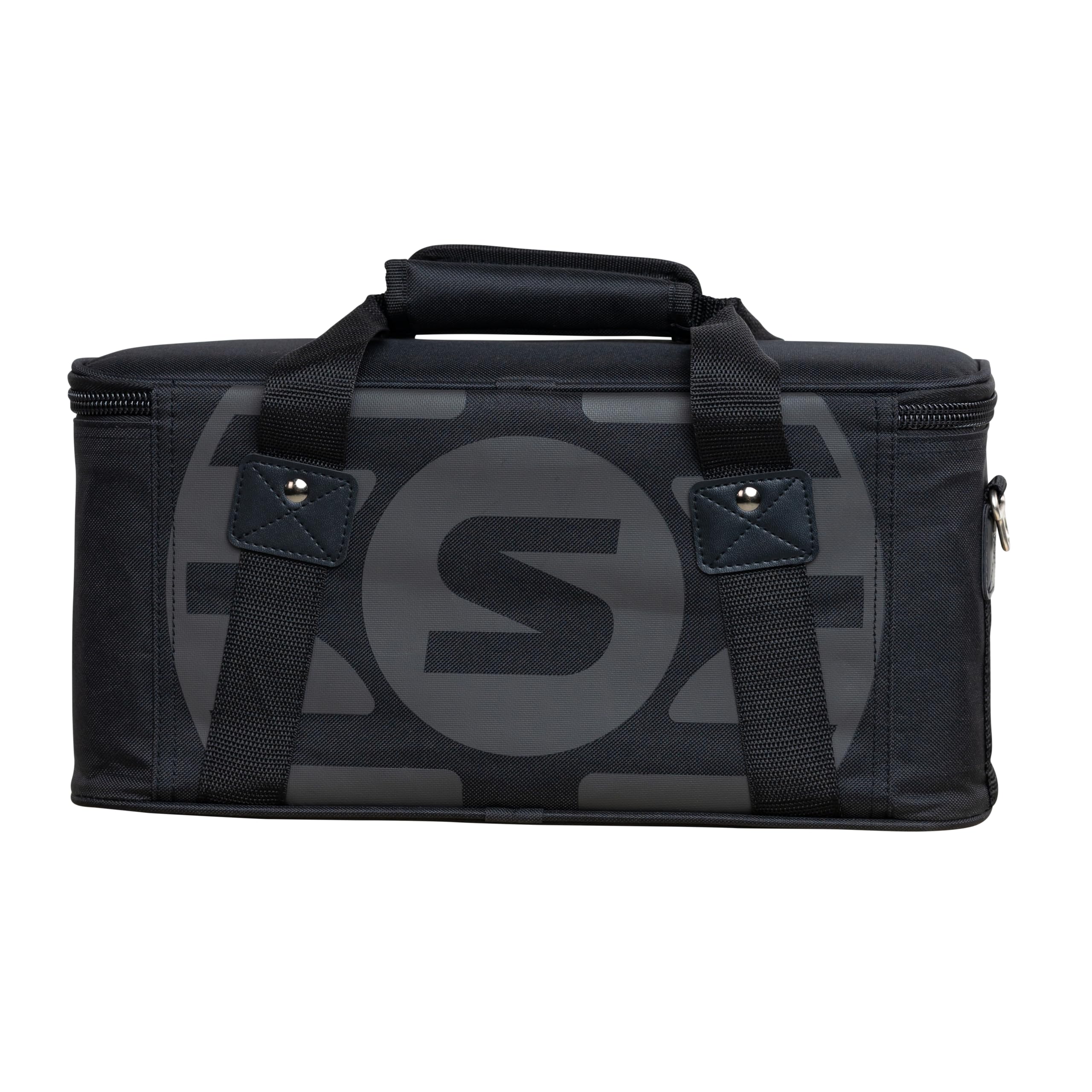 Shure by Gator Gepolsterte Mikrofontasche für bis zu 12 Mikrofone, schwarz (SH-MICBAG12)