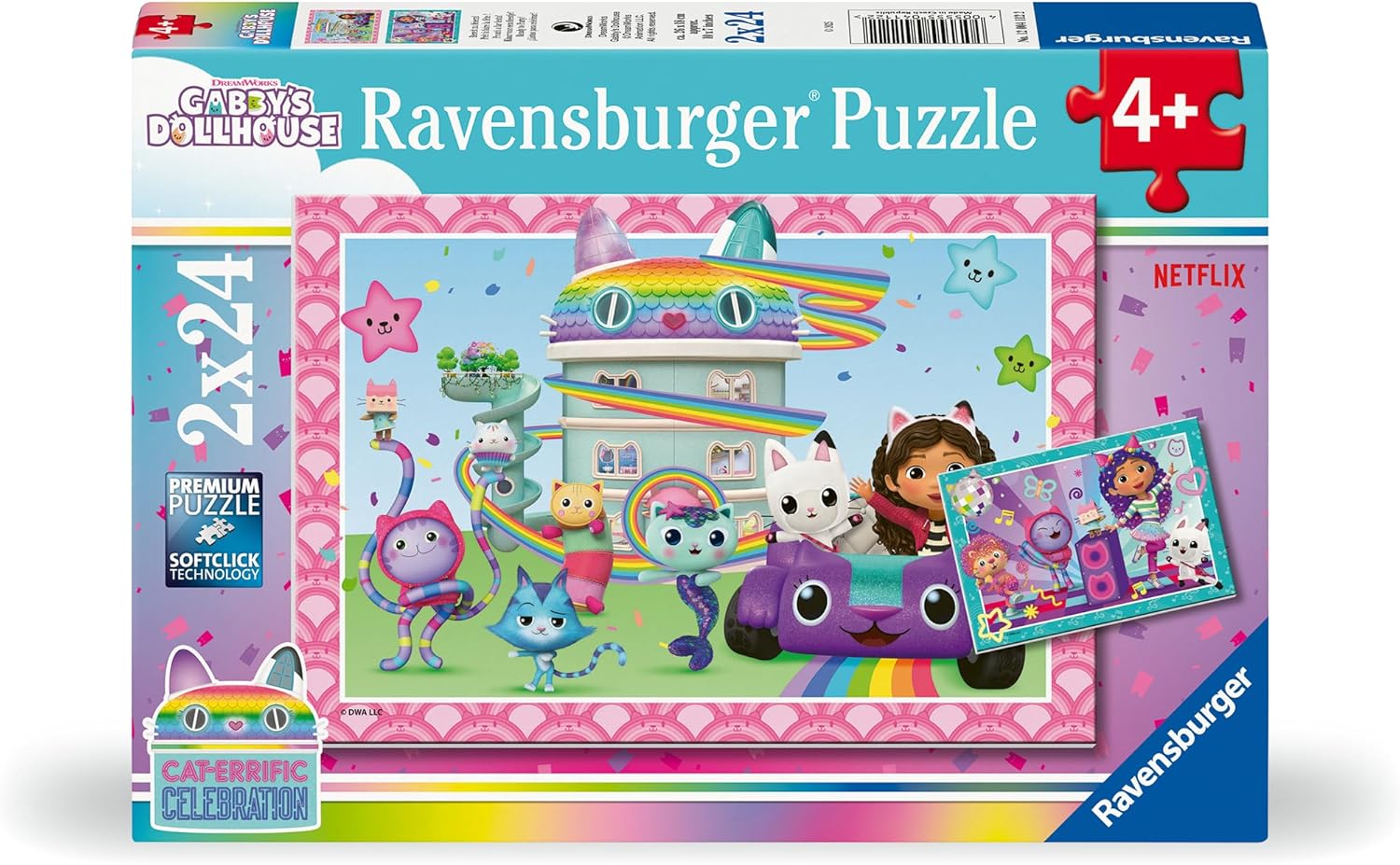 Ravensburger Ready to Party! 2x24 Jigsaw Puzzle Set