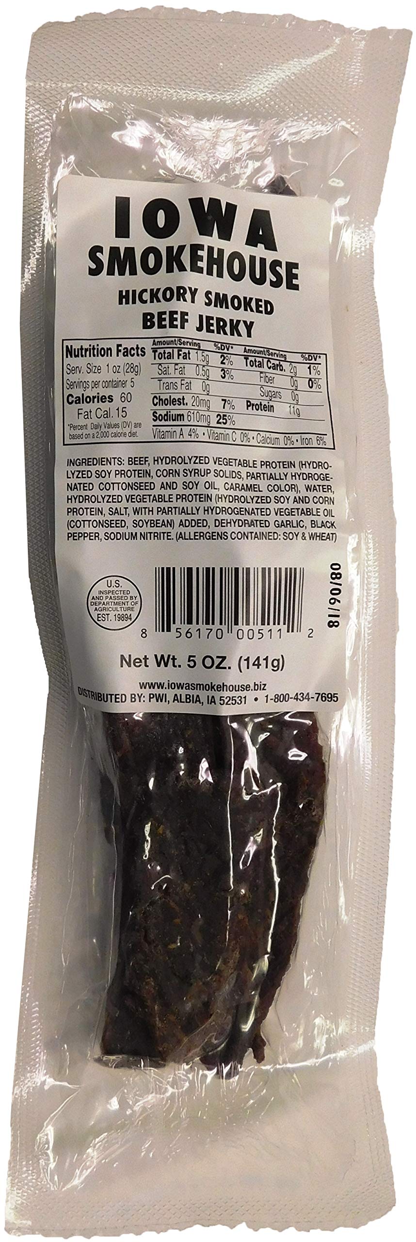 Beef Jerky - Hickory Smoked - 5 oz