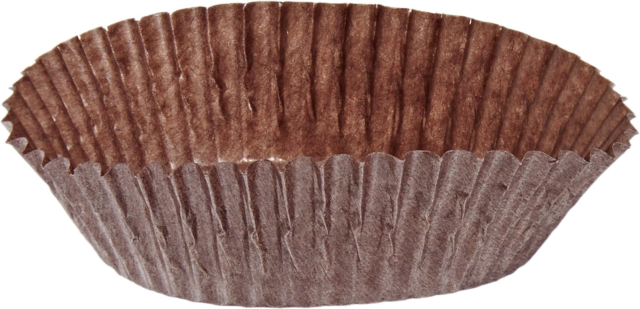 CybrTraydNo.601 Peanut Butter Paper Candy Cups, 200-Count, Brown