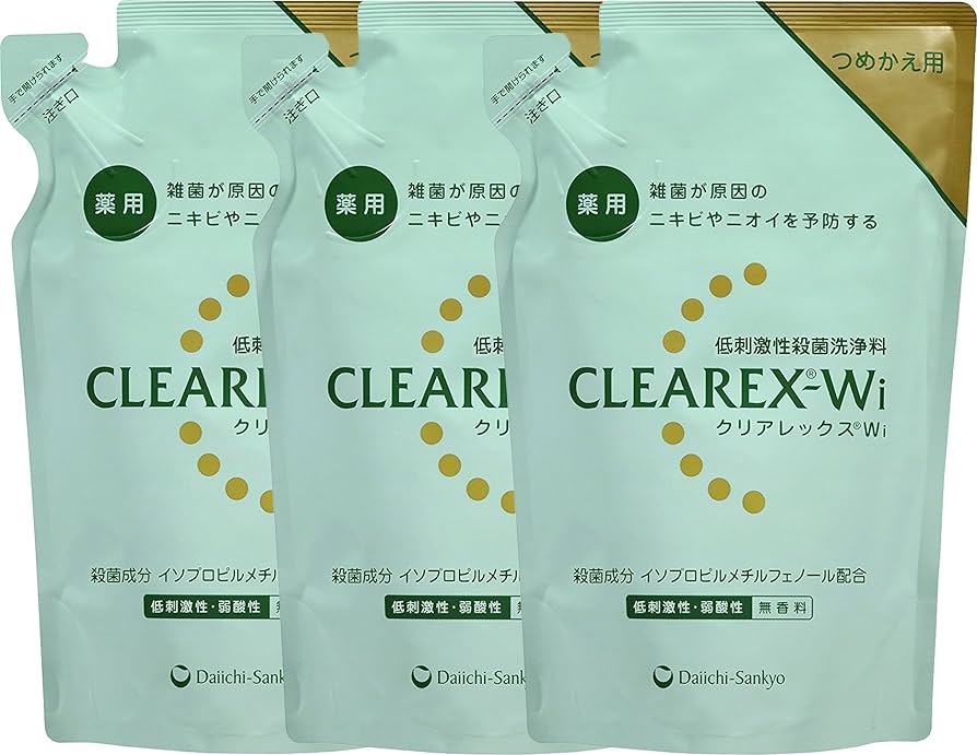 Amazon.co.jp: 【3個セット】クリアレックスWi つめ替用 380ml