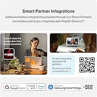 Vista 16 de Genie Chain Glide Connect Essentials - Abridor inteligente de puerta de garaje, abridor de cadena fiable con iluminación LED, compatible con Alexa