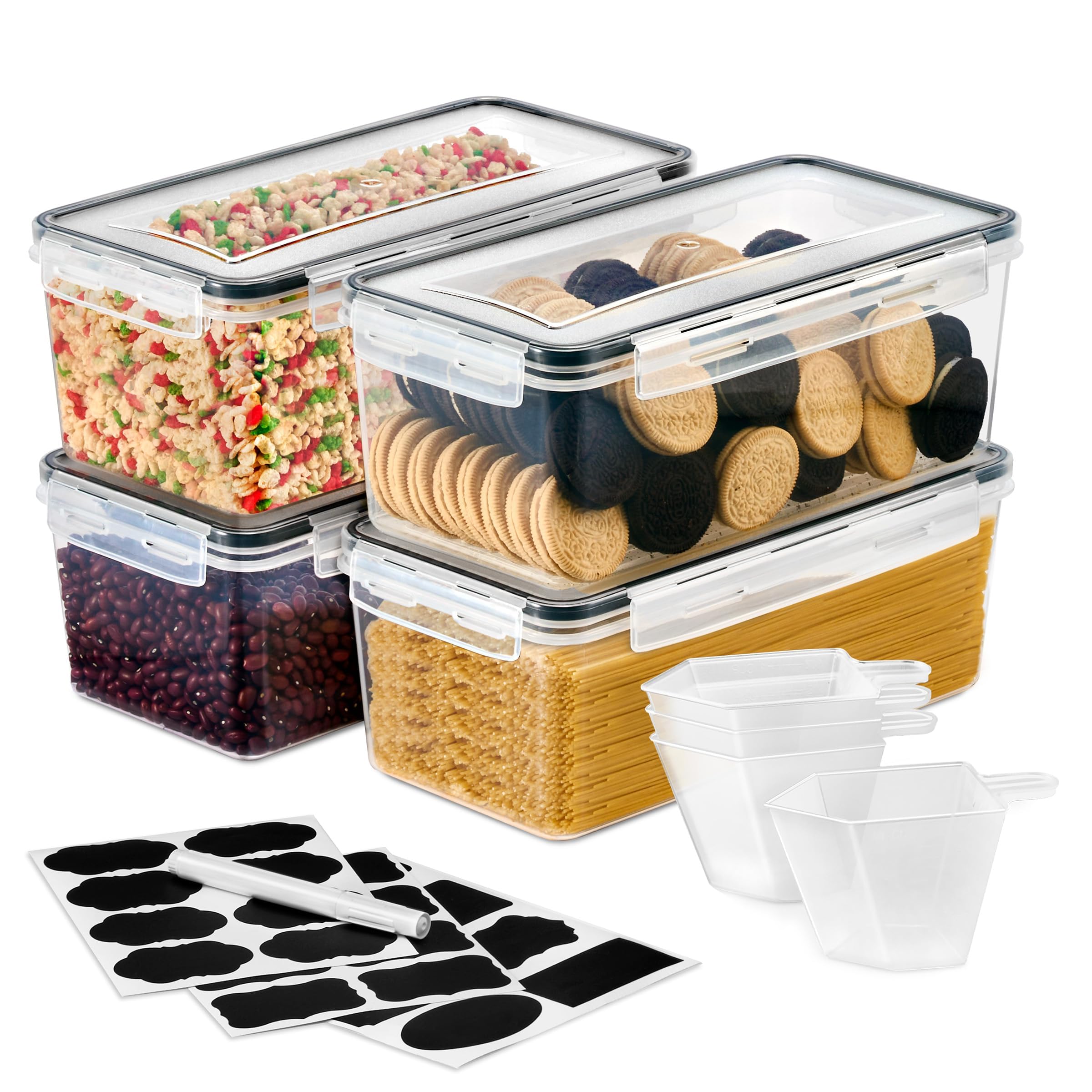 Amazon.com: Sorbus Airtight Food Storage Containers, Plastic