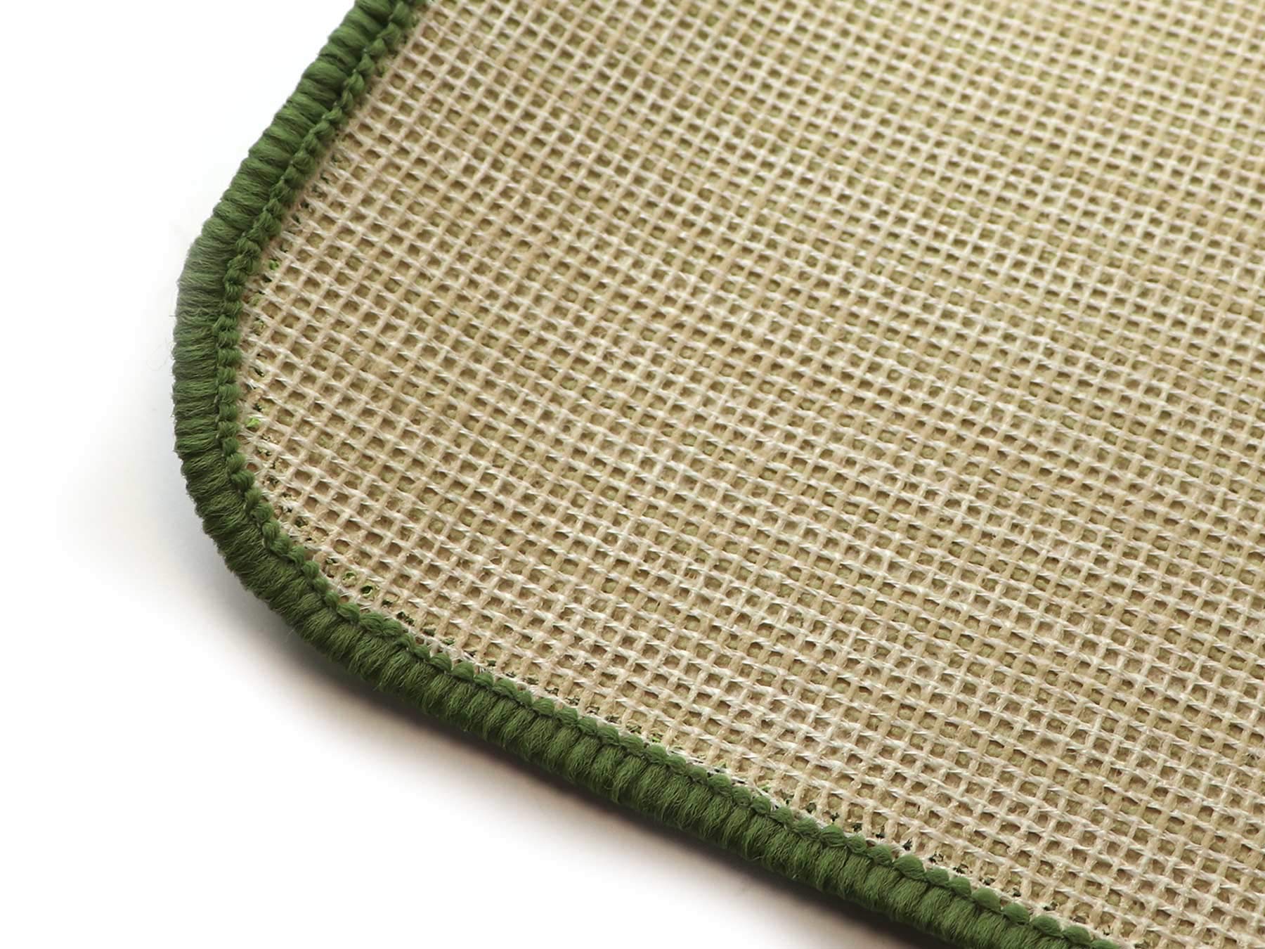 Primaflor Kinderteppich Sitzkreis | 200 x 300 cm | Grün | Feinvelours