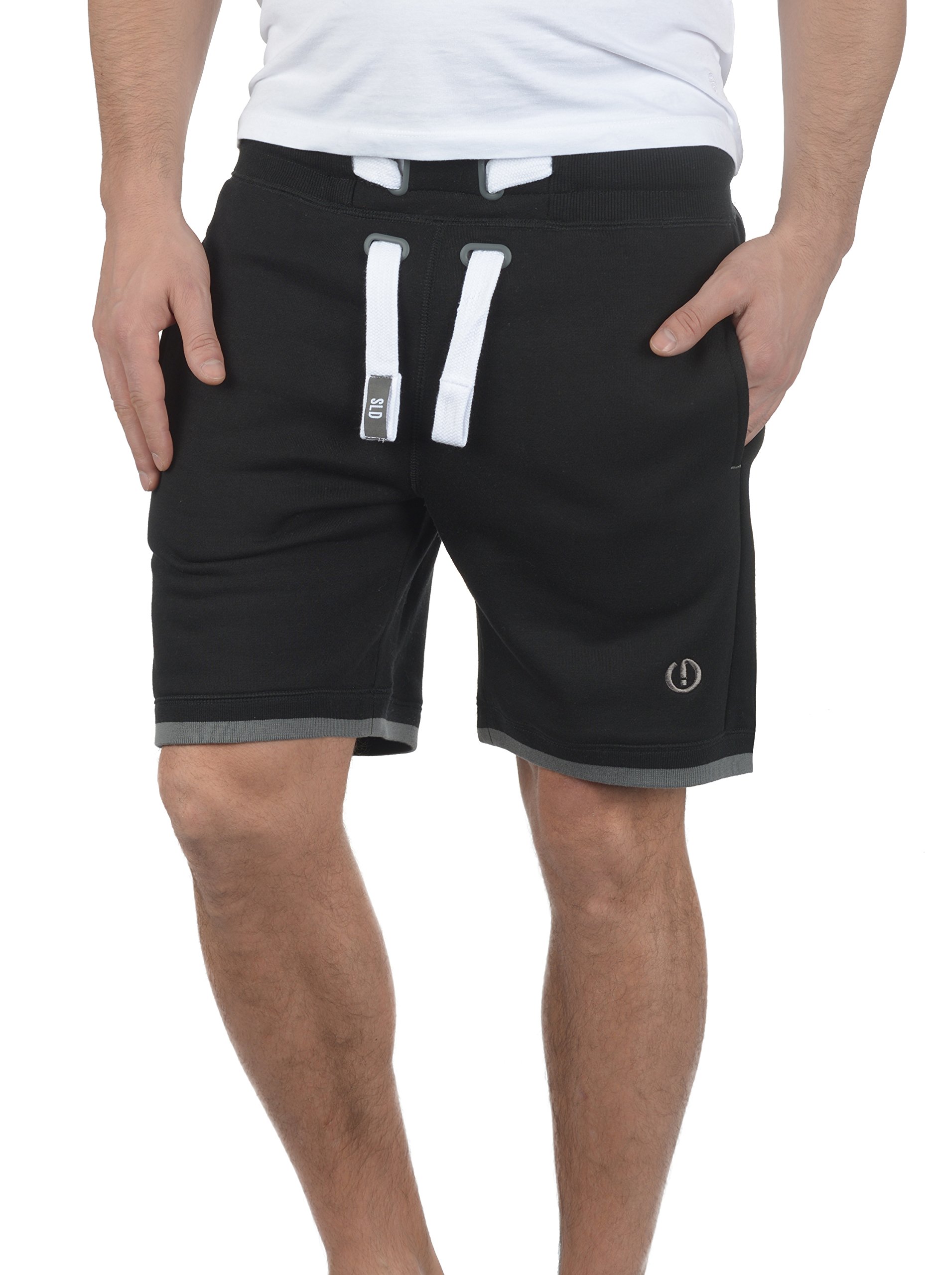 !Solid SDBenjamin Shorts Herren Sweatshorts Kurze Hose Jogginghose mit Fleece-Innenseite und Kordel Regular Fit