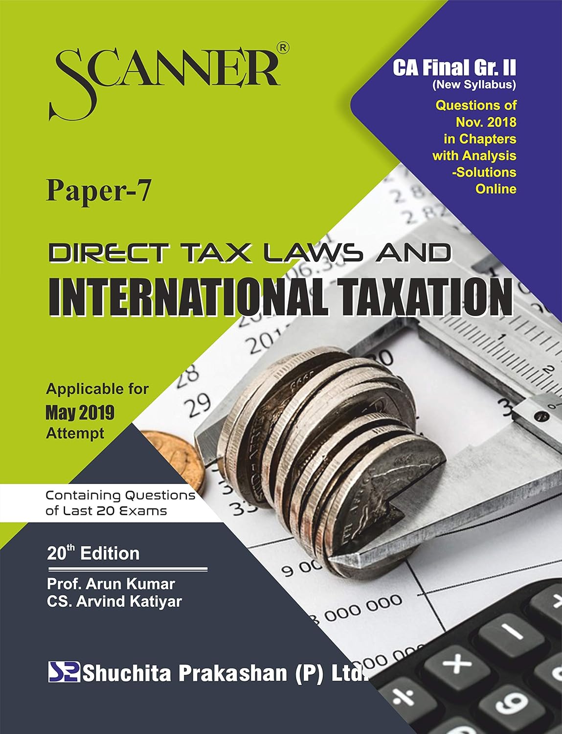 Ebook Scanner CA Final GroupII Paper7 Direct Tax Laws and