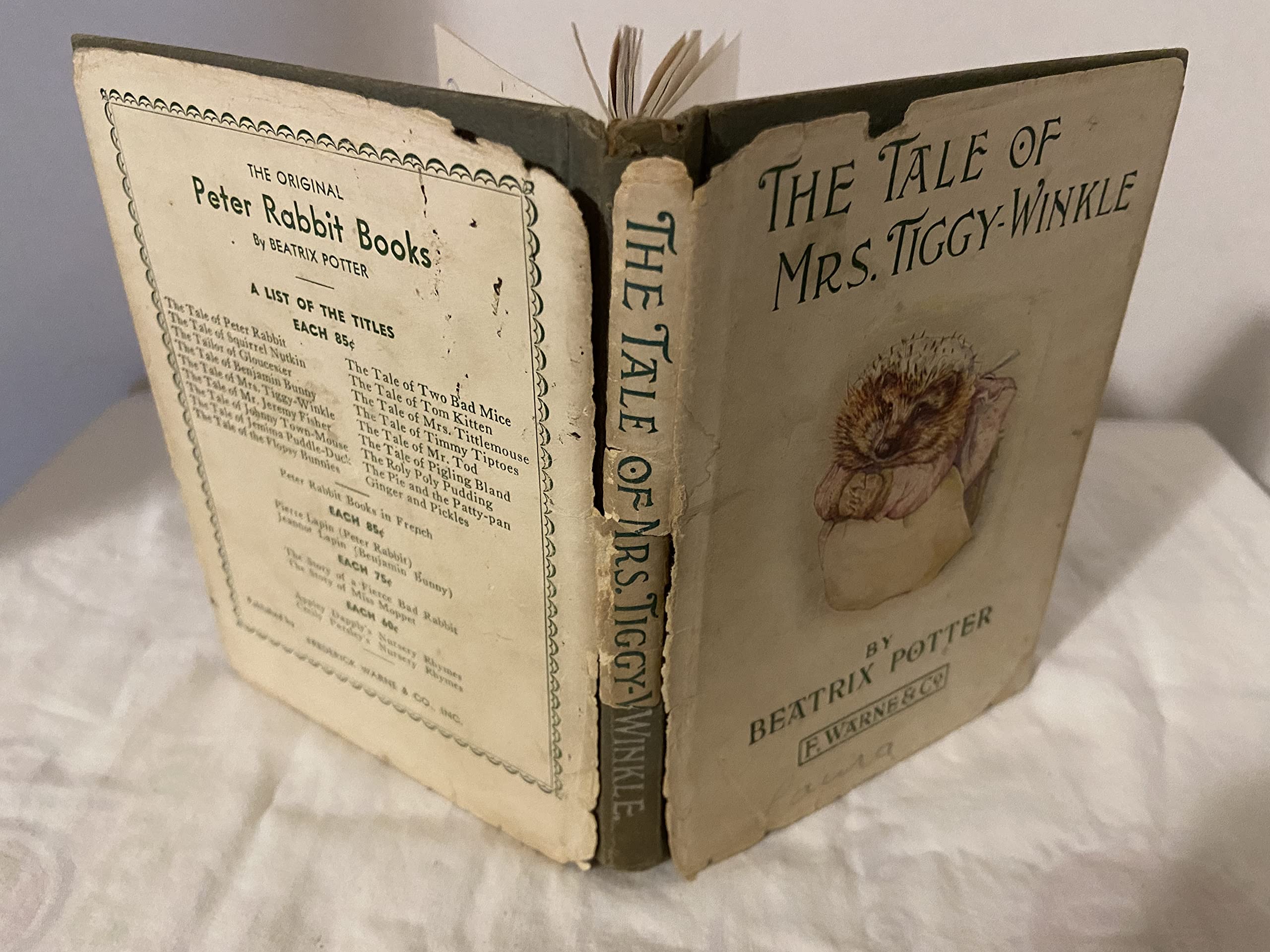 The Tale of Mrs.Tiggy-Winkle