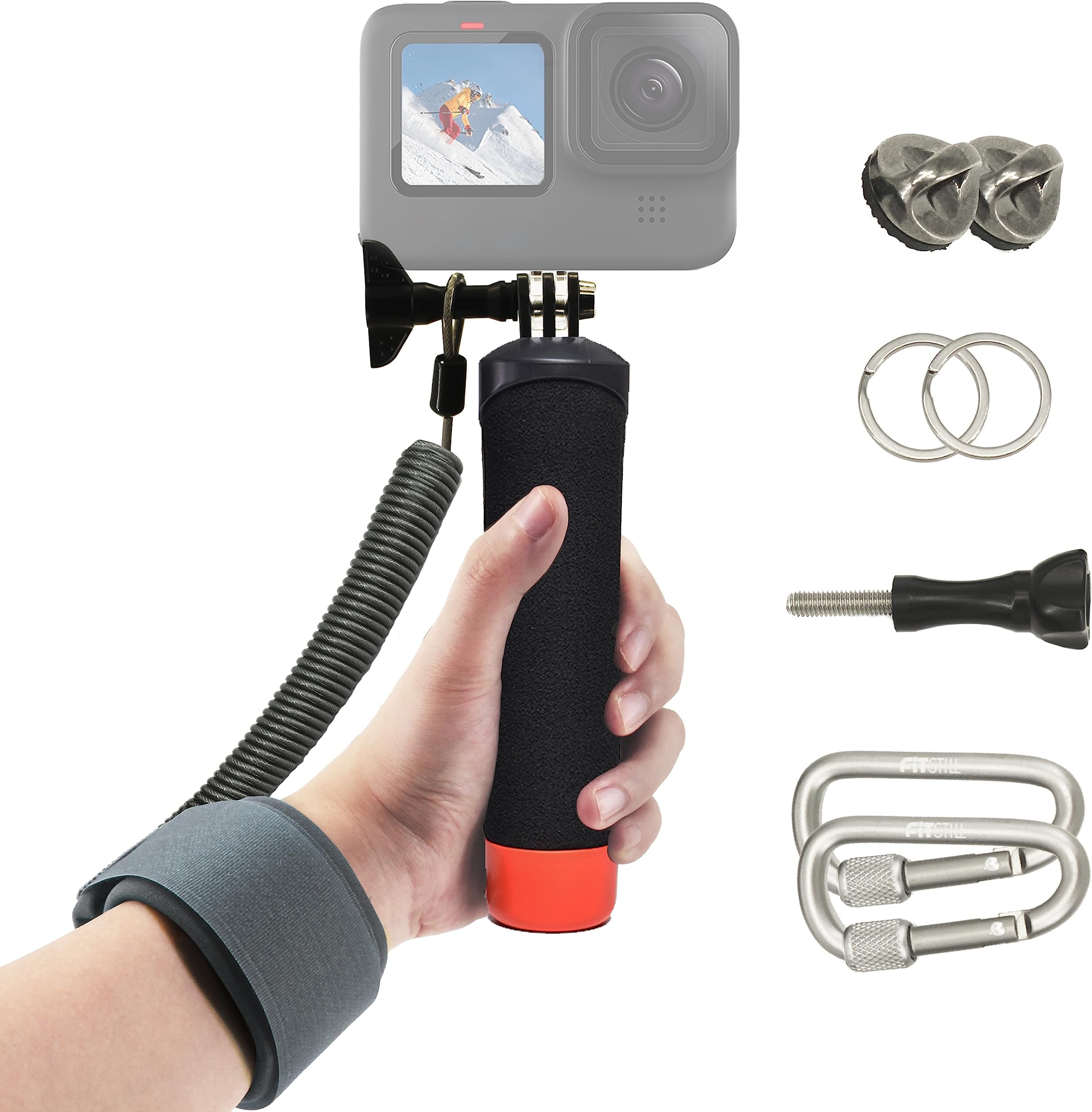 Lammcou Poignée Flottante, Go Pro étanche Handler pour plongée sous