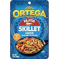Vista 1 de Ortega Salsa de sartén, salsa de fajita, 7 onzas