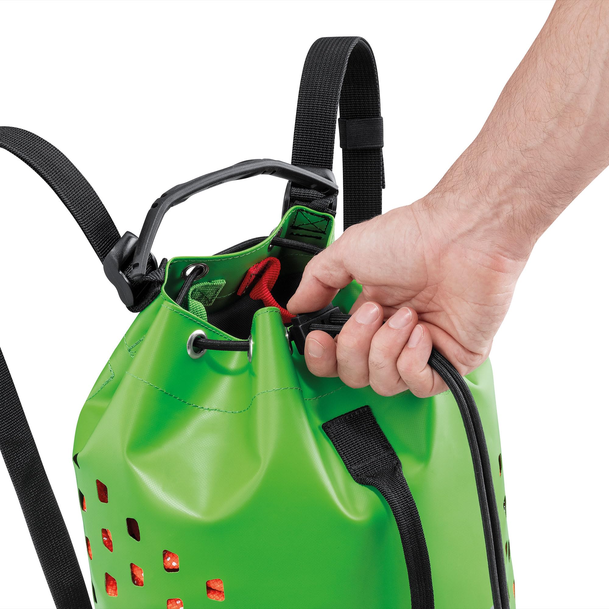 Petzl, Yara Club 15, Małe Zdolności Torba Na Torrentism, Zielony Czarny, 15L, Unisex Dorosły