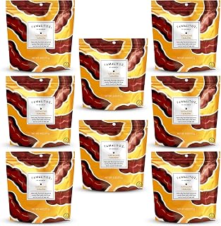 Tamalitoz Tantalizing Tamarind – Spicy Tamarind Mexican Hard Candy Filled with Chile, Lime & Sea Salt – Handcrafted Fruit Candy, Gluten-Free, Kosher, No Artificial Colors, 8 Bags – 4oz Each