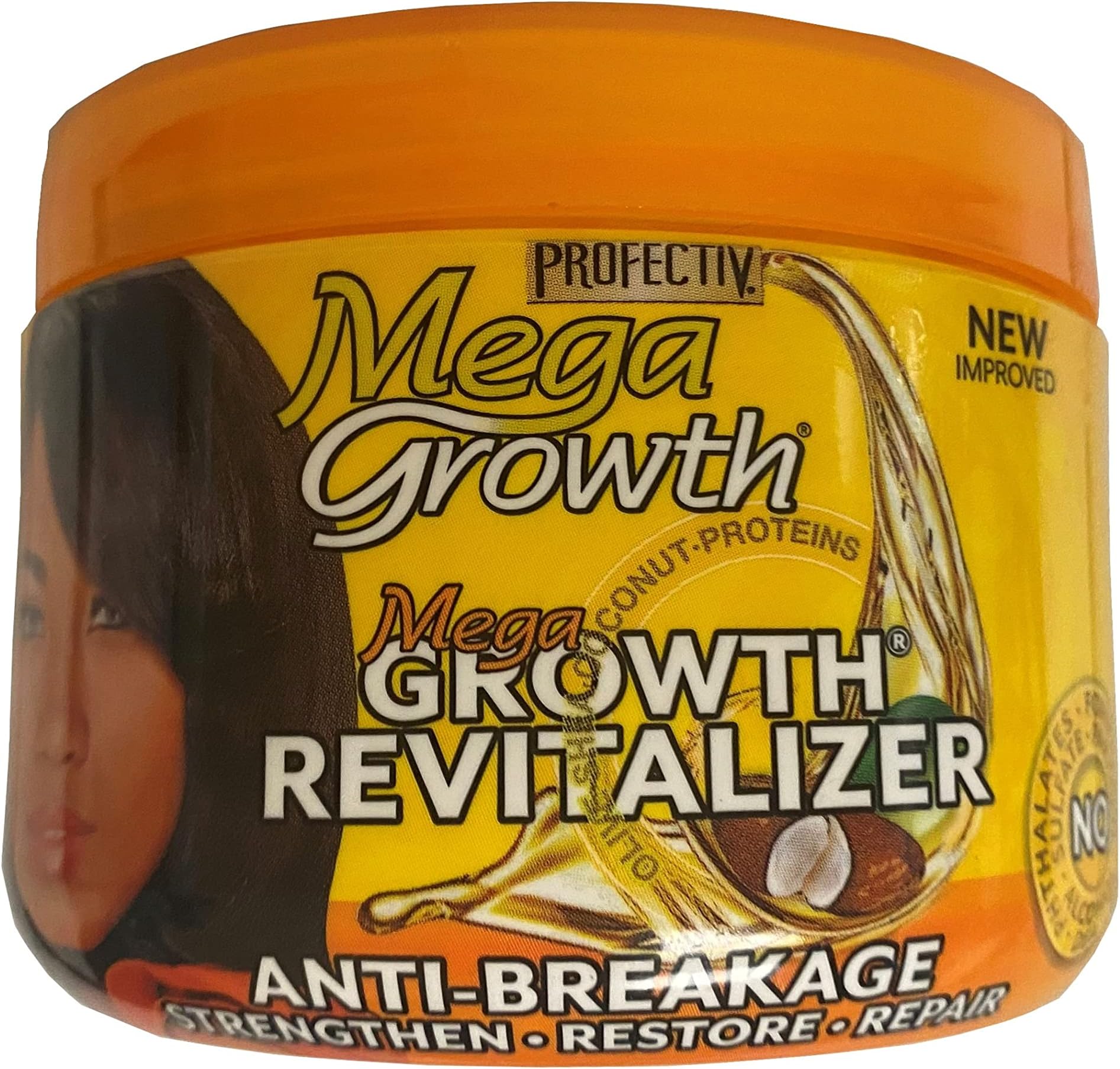 Mega Growth Revitalizer Anti-Breakage, 5 oz (Pack of 2)