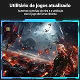 Monitor Gamer Curvo 27 polegadas Z-Edge, monitor pc FHD 1080P 300Hz, 1500R, 2 portas DP 1.4 e 2 portas HDMI 2.0, Ajuste de Inclinação, Suporte VESA, Sem Bordas,branco — imagem 7