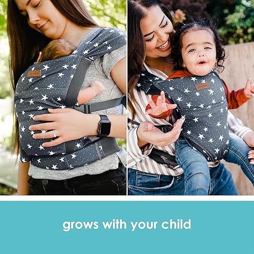 Miniatura 4 de JJ Cole Luma - Portabebés plegable de 4 posiciones, bolsa de viaje compacta