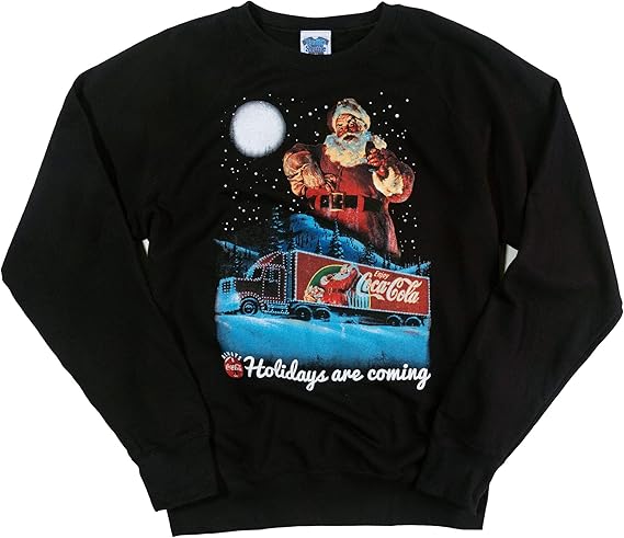 christmas jumper coca cola