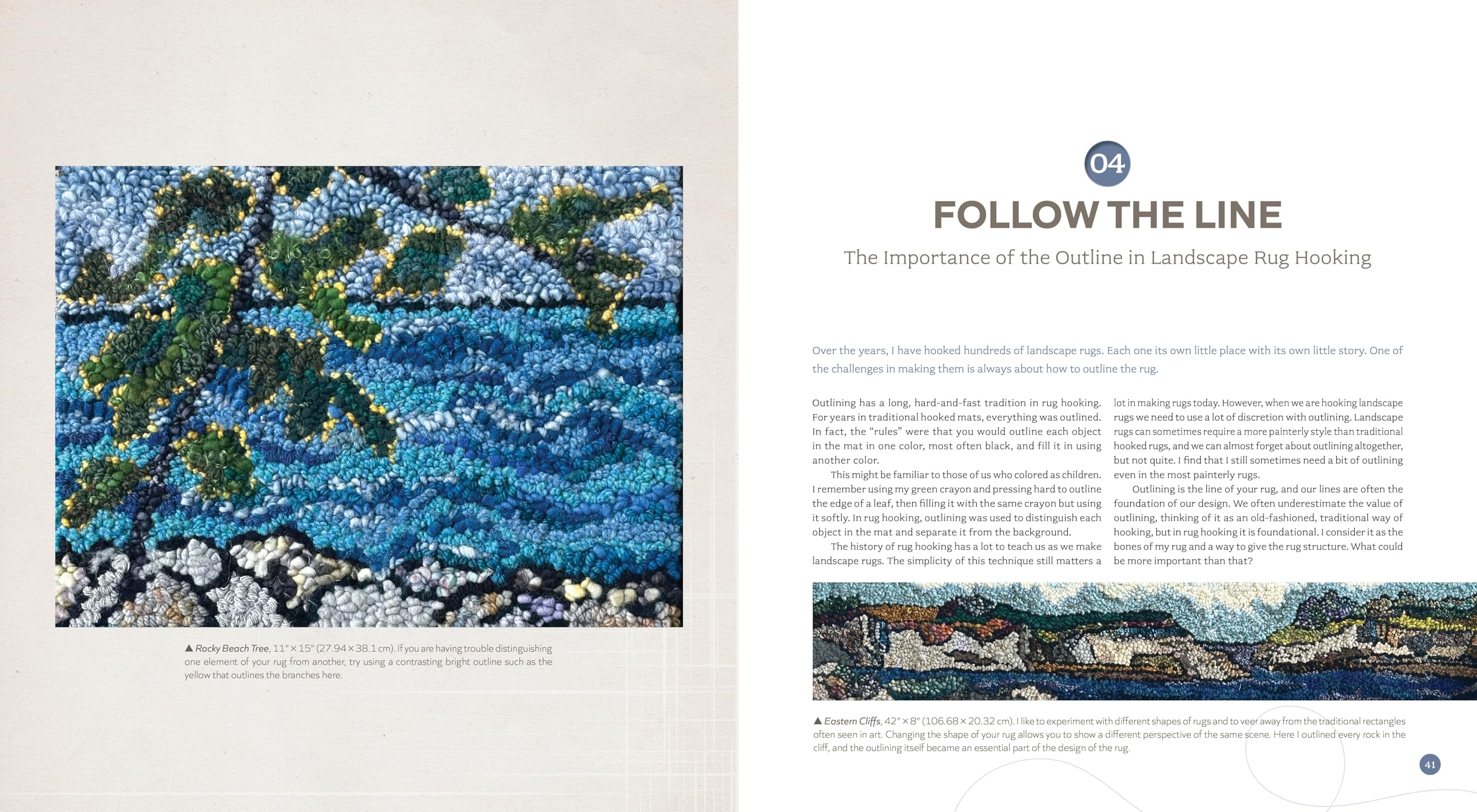 Landscape Rug Hooking: A Painterly Approach to Creating the Landscapes You Love