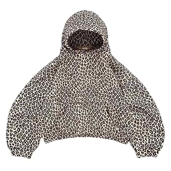 トップス 00s olduniqlo short zipup Hoodie leopard Amazon.com: Naileksi Women Leopard Print Full Zip Up Crop
