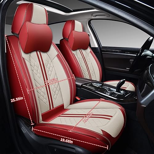 Miniatura 114 de GXT Bench Seat Cover, Premium Faux Leather Bench Seat Covers for Trucks - Universal Fit for Most Sedans SUV Pick-up Truck, Durable for Long Lasting