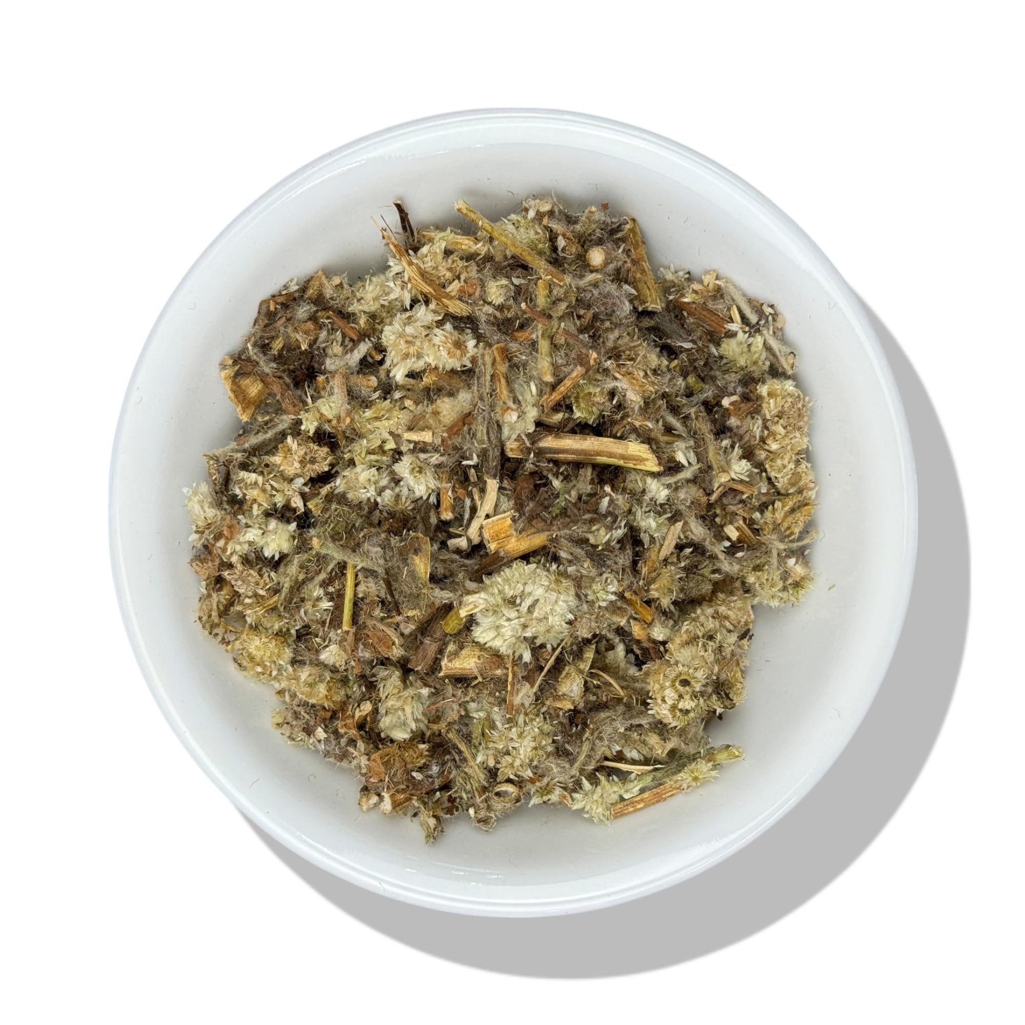 Evergreen Herbs Mexican Mullein Flowers - Gordolobo 4 oz. (113 grams) Authentic Wildcrafted Herbs from Mexico - Resealable Stand Up Pouch to Ensure Freshness