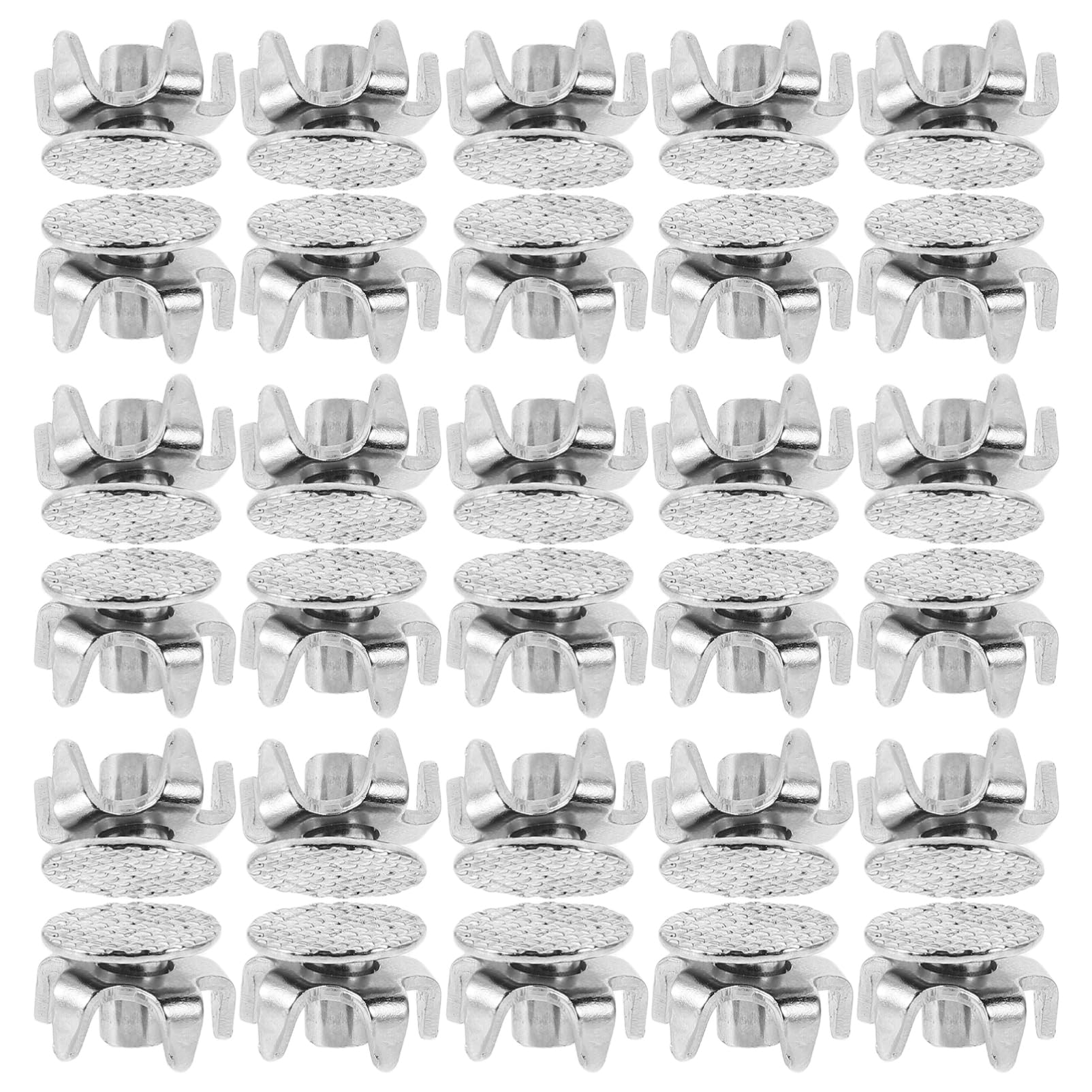 BESPORTBLE 50pcs Ice Grippers for Winter Hiking High Strength Stainless Steel Ice Cleats Anti-Slip Traction for Boots