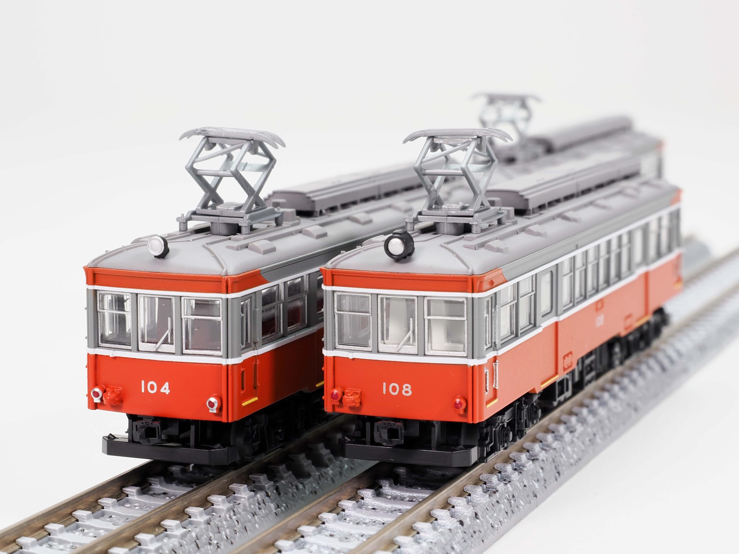 箱根登山鉄道　鉄道コレクション　モハ1 モハ2 5両まとめて 鉄コレ】箱根登山電車 モハ1形•モハ2形（104＋106＋108）2025年