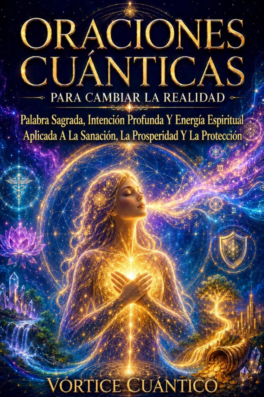 ORACIONES CUÁNTICAS PARA CAMBIAR LA REALIDAD: Palabra Sagrada, Intención Profunda Y Energía Espiritual Aplicada A La Sanación, La Prosperidad Y La Protección.