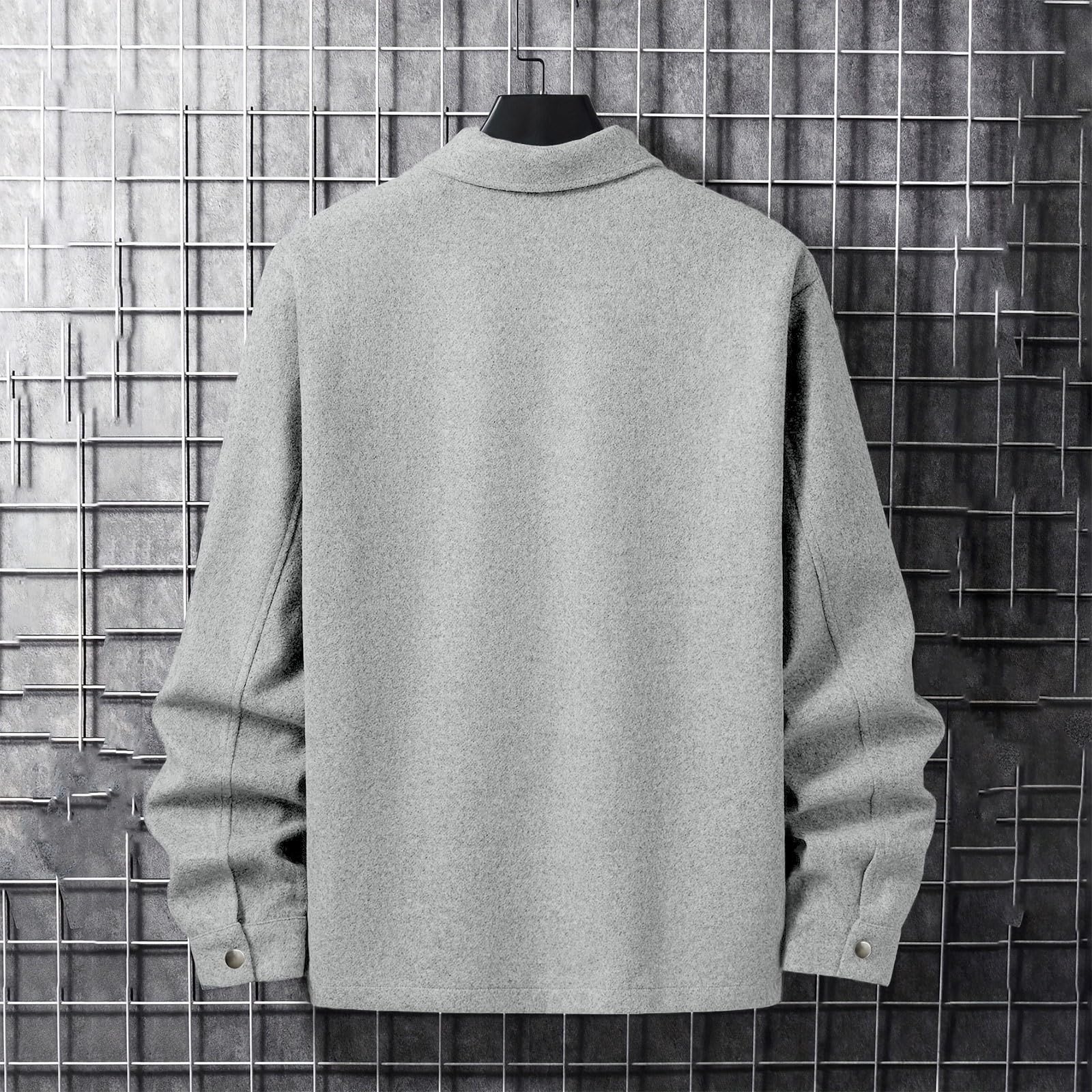 Chaqueta de invierno para hombre de trabajo, holgada, para tiempo libre