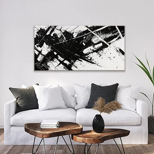 Miniatura 11 de TAIJXAGSG Arte abstracto de pared para sala de estar, lienzo moderno, decoración de pared, arte de pared verde, dormitorio, oficina, decoración