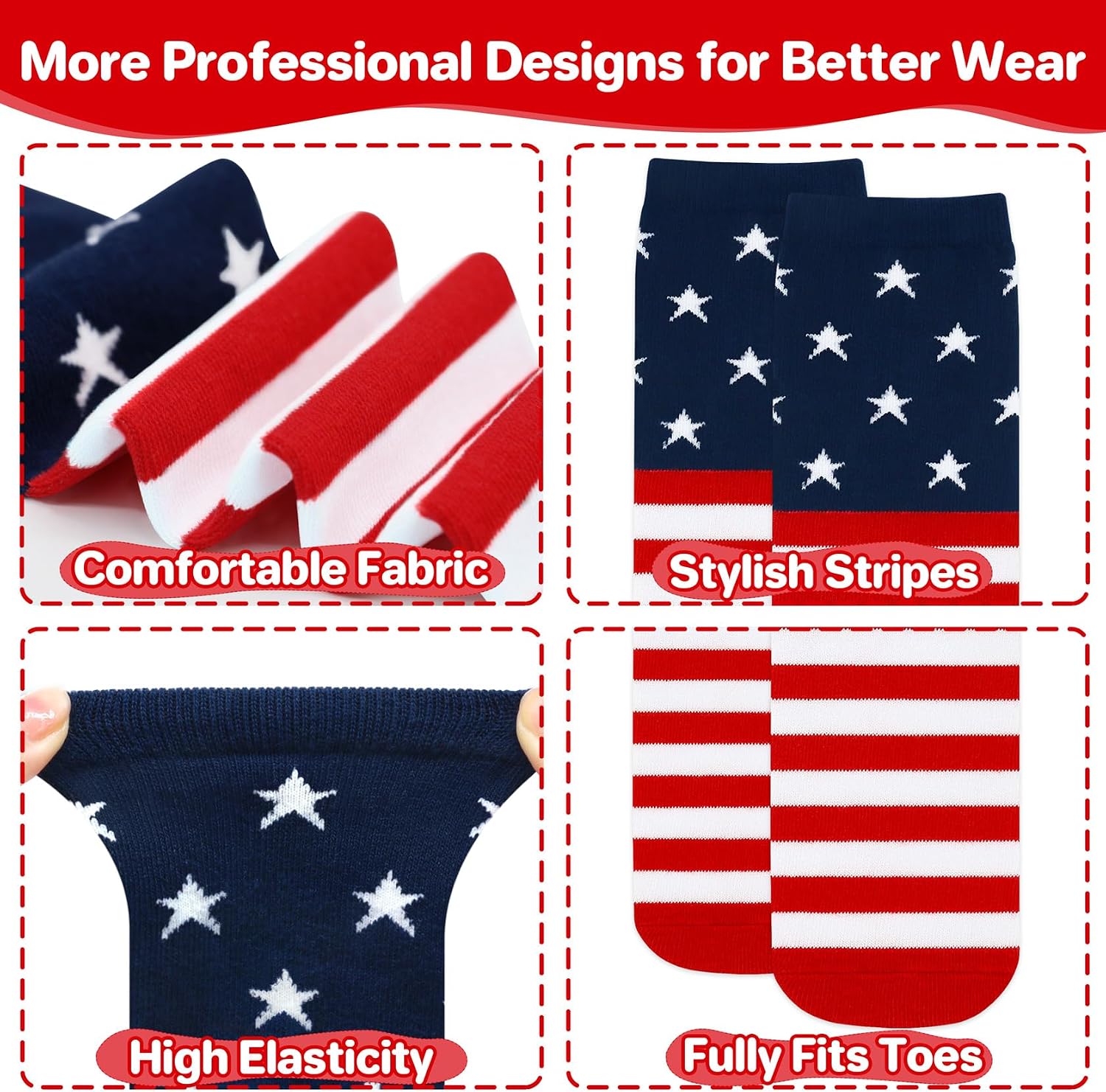 qikqik Kids Soccer Socks Toddler Soccer Socks Youth Baseball Socks Boys Football Socks Girls Softball Sock for Girls Youth