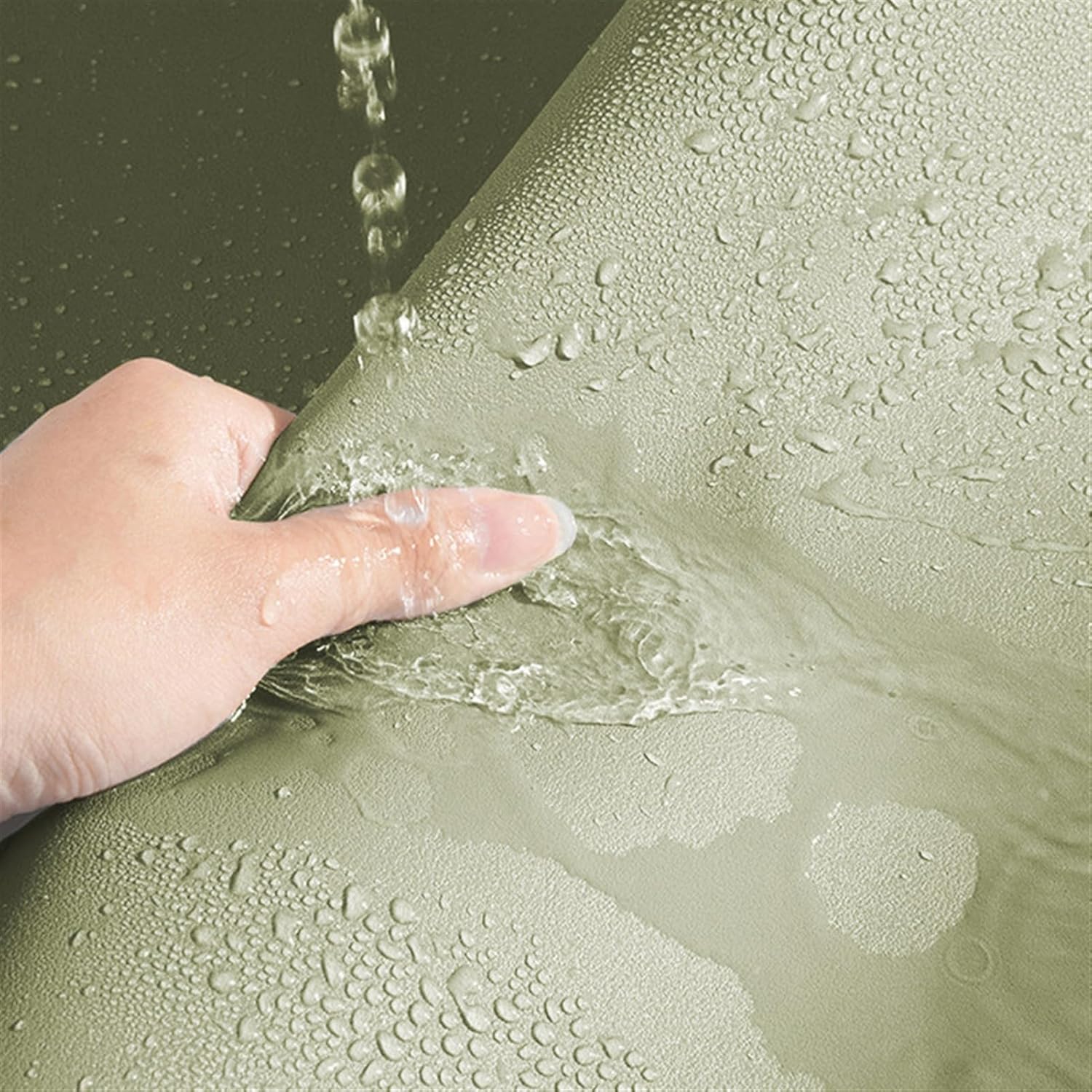 Liveinu Desk Mat, Non Slip and Heat Resistant Mouse Pad, Waterproof Soft PU Leather Pads, Desktop Protector Mat for Home Office Keyboard Laptop Computer and Writing, Light Grey, 35.1" x 62.4"