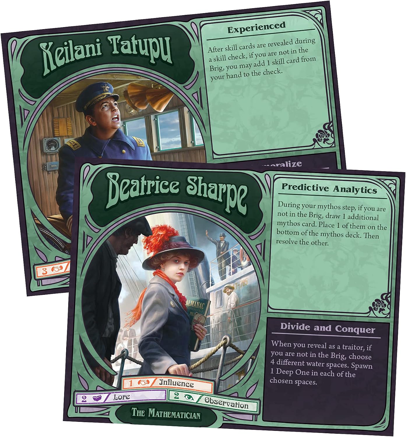Unfathomable | Strategy Game for Teens and Adults | Arkham Horror | Hidden Traitor Board Game | Ages 14+ | 3-6 Players | Average Playtime 120-240 Minutes | Made by Fantasy Flight Games