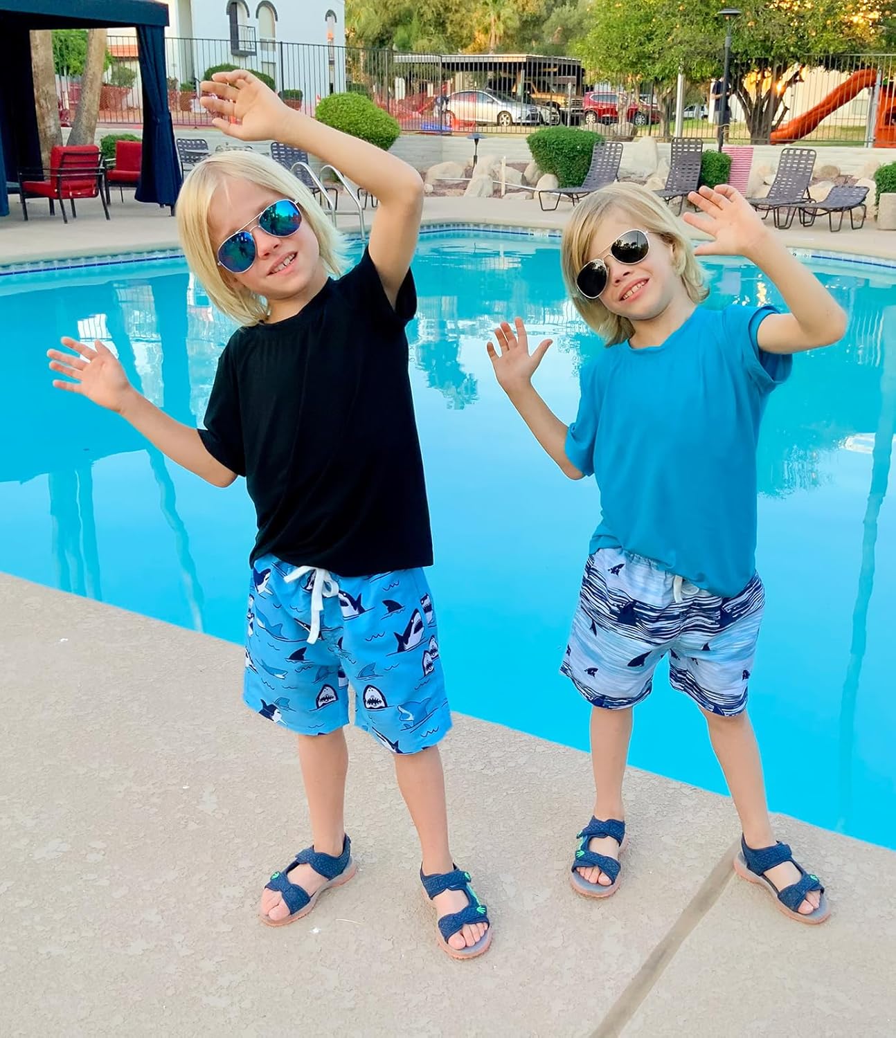 westwolf Boys Swim Trunks Compression Liner Bathing Suit Quick Dry Swimsuit 5-16T - Image 5