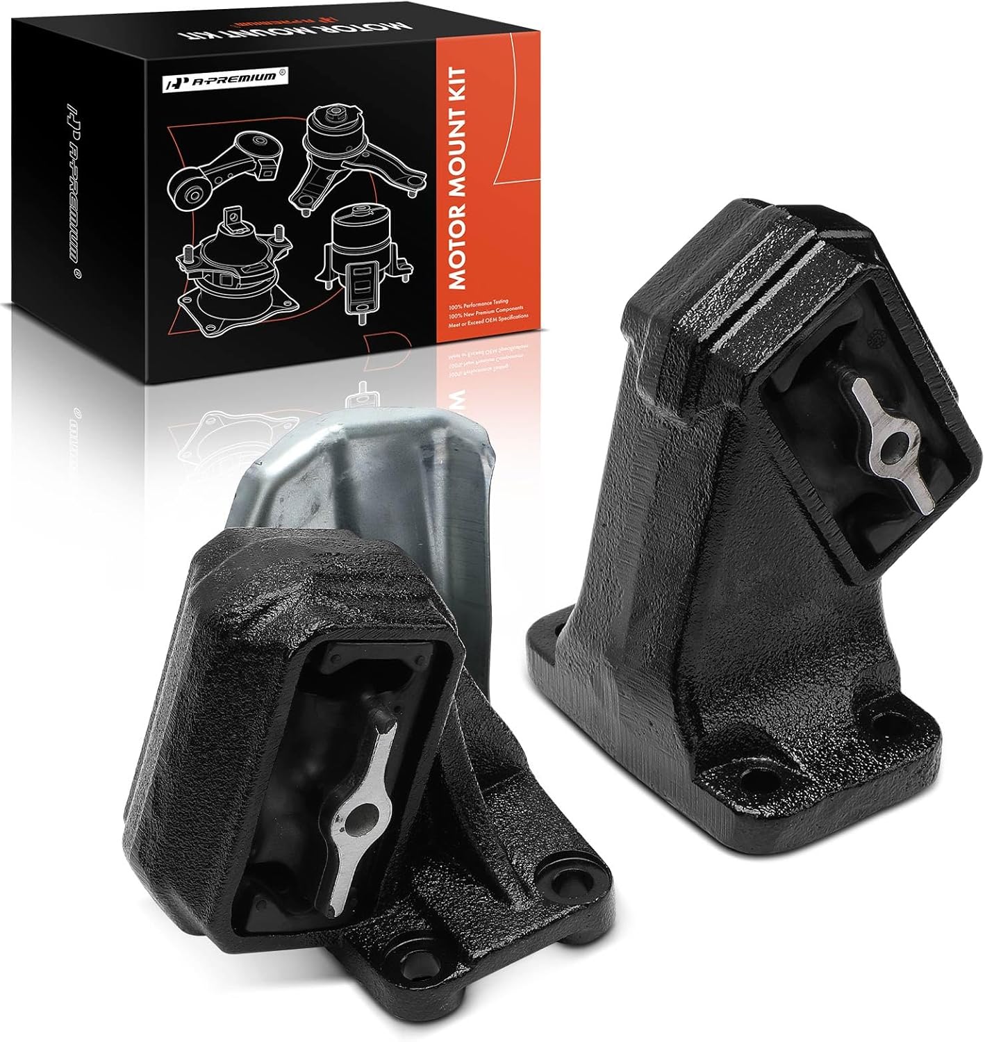 A-Premium 2PCS Front Left and Right Engine Motor Mount Set Compatible with Ram 2500 3500 2013-2018 6.7L
