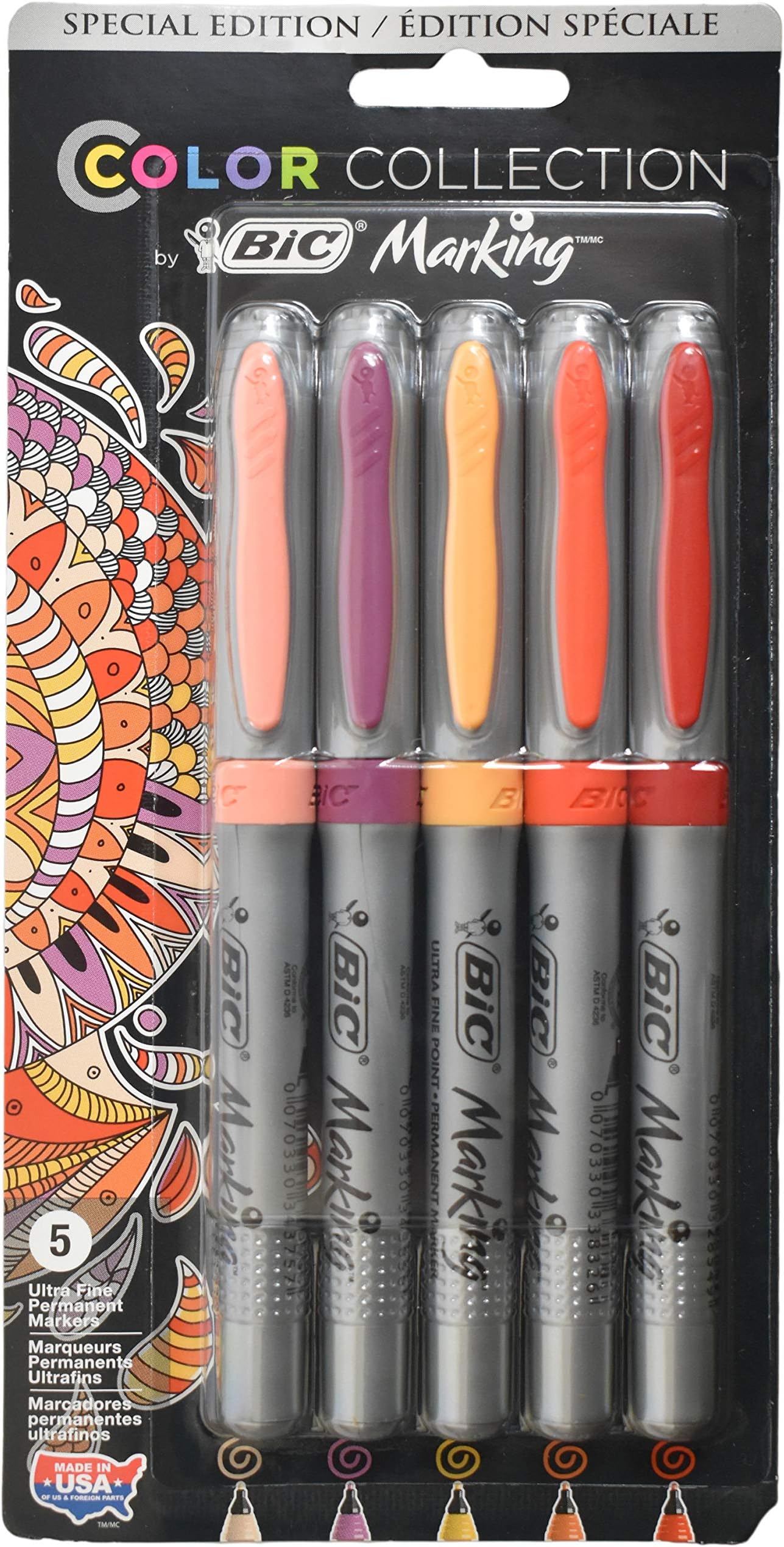 BIC Markit UltraFine Point Permanent Marker Office Products