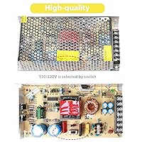 Vista 5 de Fuente de alimentación conmutada de 24V 8.5A, regulador de voltaje AC/DC, CA 110V/220V a DC 24V 8.5A 200W convertidor de adaptador de corriente