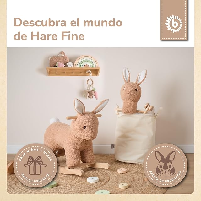 Foto 6 de 7 de Bieco Caballito de juguete para niños Conejo Fino