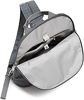 Vista 5 de Baggallini Mochila convertible esencial, Gris carbón